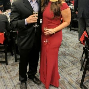 JJs House Red Formal Gown Formal Dress